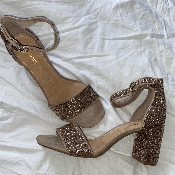 Old Navy Sparkle Heels 